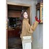Warm Thick Wool Coat Winter Autumn Fashion Loose Tweed Jacket Casual Oversized Outerwear Popular Style