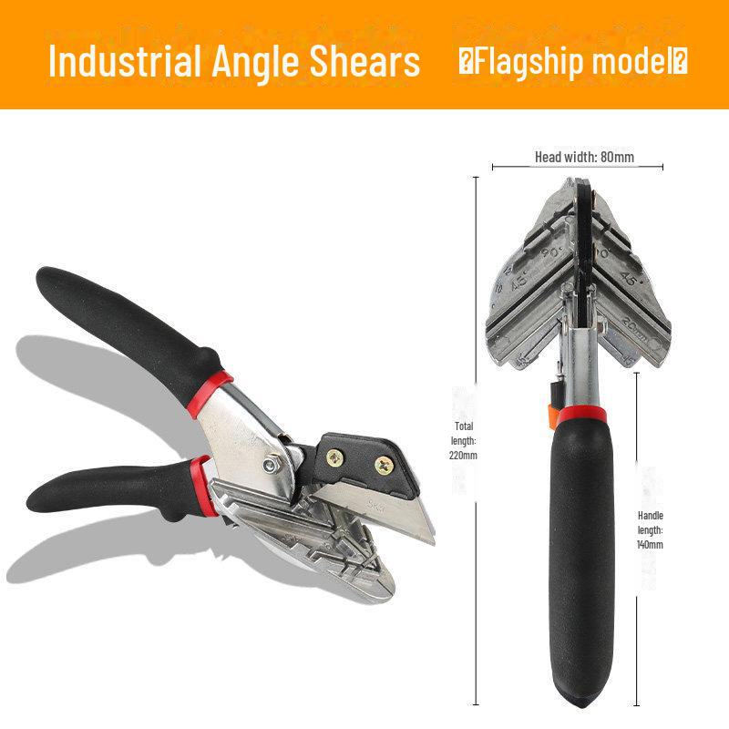 Многофункциональные ножницы с углом 45 градусов и складные клещи электрика с углом 90 градусов для деревообработки и облицовки кромок