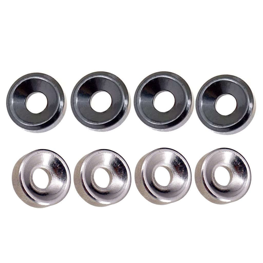 4 шт. втулки для грифа гитары с винтами втулки для крепления грифа электрогитары для электрогитары