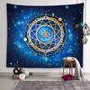 Гобелен в стиле бохо, мистика, красочный креативный дизайн, узор, гобелен, украшение для гостиной, спальни, фон, ткань, тапиз