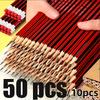 50Support HB Pencils with erasers in bags10Support/The package is very suitable for student writing, drawing, and artistic creation, and is suitable