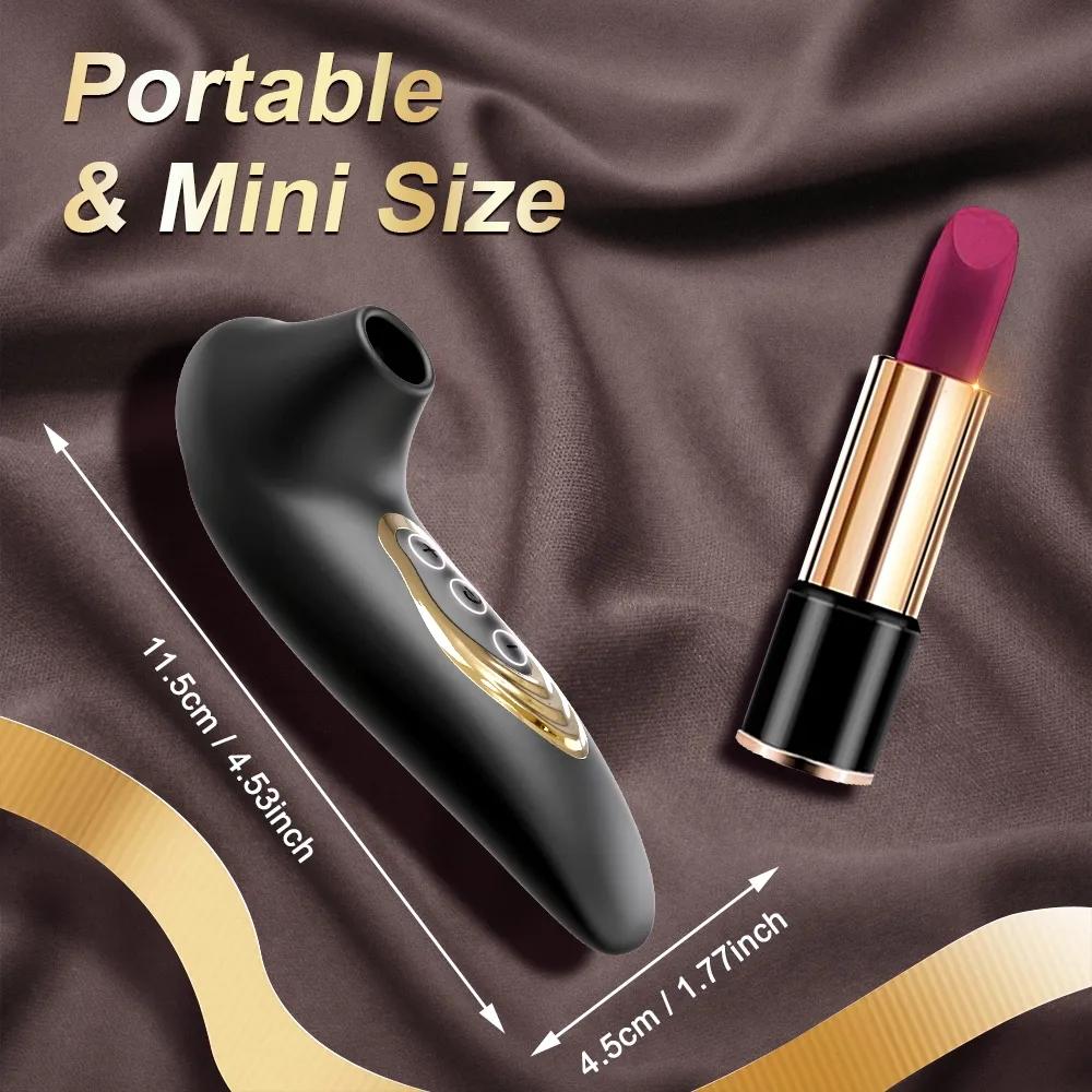 Присоска для клитора Мощный вибратор для сосания Секс-игрушка Вибратор для женщин Присоска для клитора Стимулятор сосков Секс-игрушки для взрослых Секс-игрушки Товары для взрослых Товары для женщин