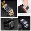 AE1200 Ремешок из нержавеющей стали Для часов Casio Маленький квадратный 3299 AE-1200WH/1300WH W-218 AE 1200 металлический ремешок Браслет наручный 18 мм