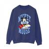Womens/Ladies Mickey Mouse Reading Books Sweatshirt