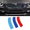 3pcs M Styling Car Front Grille Trim Bumper Cover Strips Stickers for BMW 4 Series F32 F33 F36 11rods Decorate