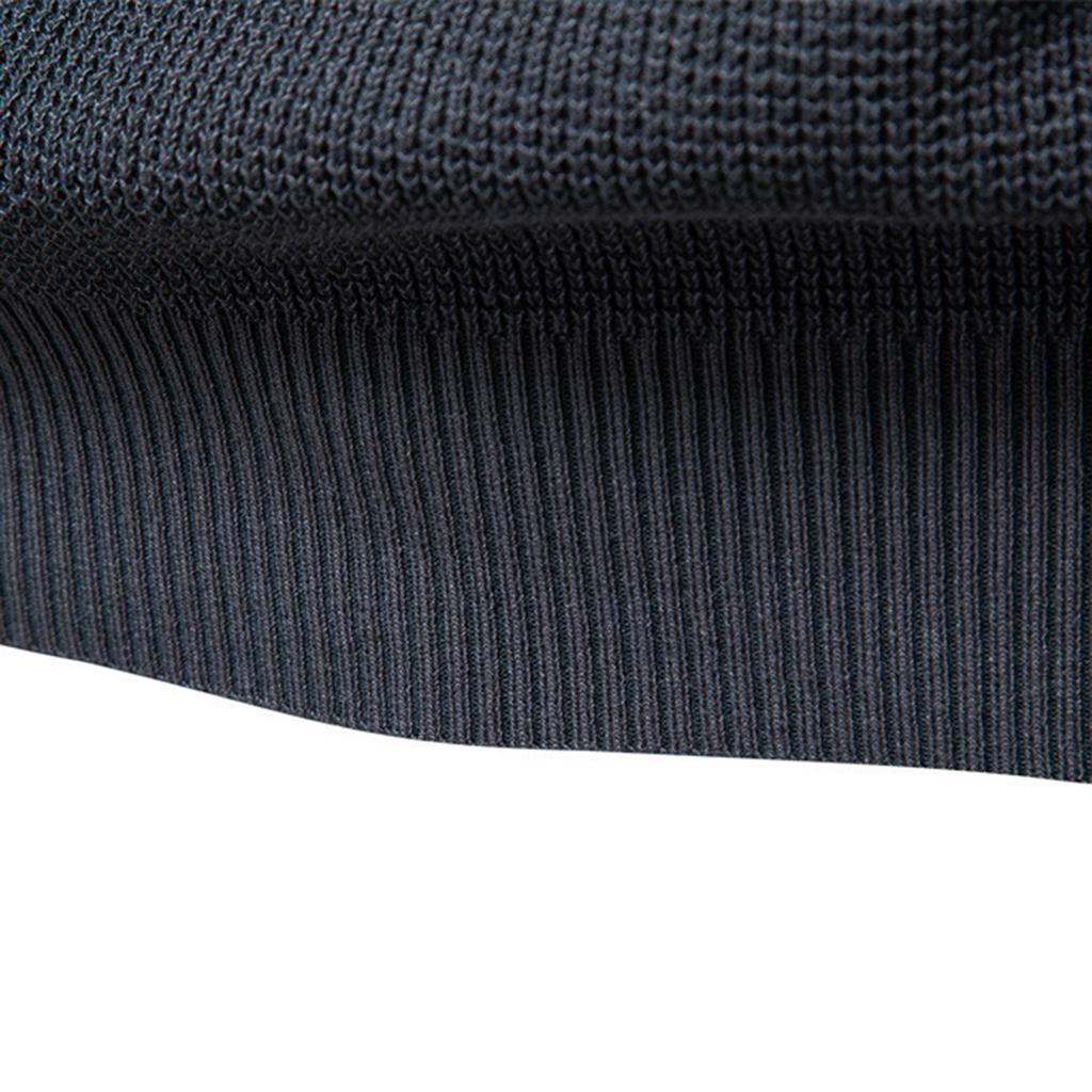 Men's Pullover Sweater Jumper Knit Crewneck Plain Neck Vintage