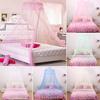Lace Flower Dome Princess Bed Curtain Canopy Kids Room Mosquito Fly Insect Net