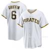 Pirates Griffin Baseball Jersey Mens Team Sports Athletic Shirt All Season
