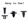 50pcs/20pcs/10pcs Fender Bumper Push-Type Retainer Rivet Car Fastener Fit for Nissan Infiniti 8mm hole Plastic Retaining Clip