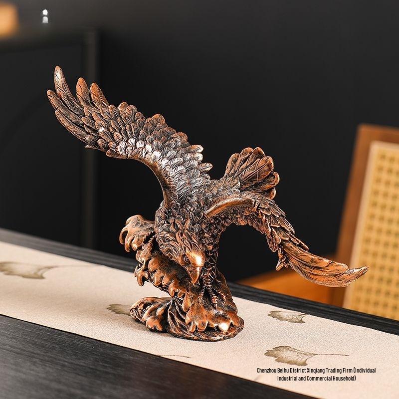 Eagle Figurine - Elegant Office & Home Decor, Perfect for Housewarming