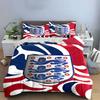 England Flag Lions Bedding Set Bedding Duvet Cover Set Duvet Cover Pillowcases (1 * Duvet Cover 2 * Pillowcases, without duvet insert)