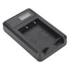 Mirrorless Camera Battery Single Charger with LCD Display USB Desktop Charger for Fuji NP