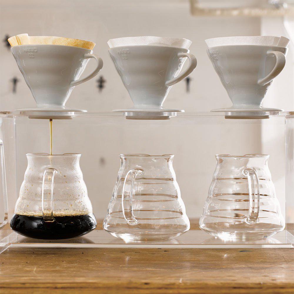 V60 Прозрачная капельница 01 Белый