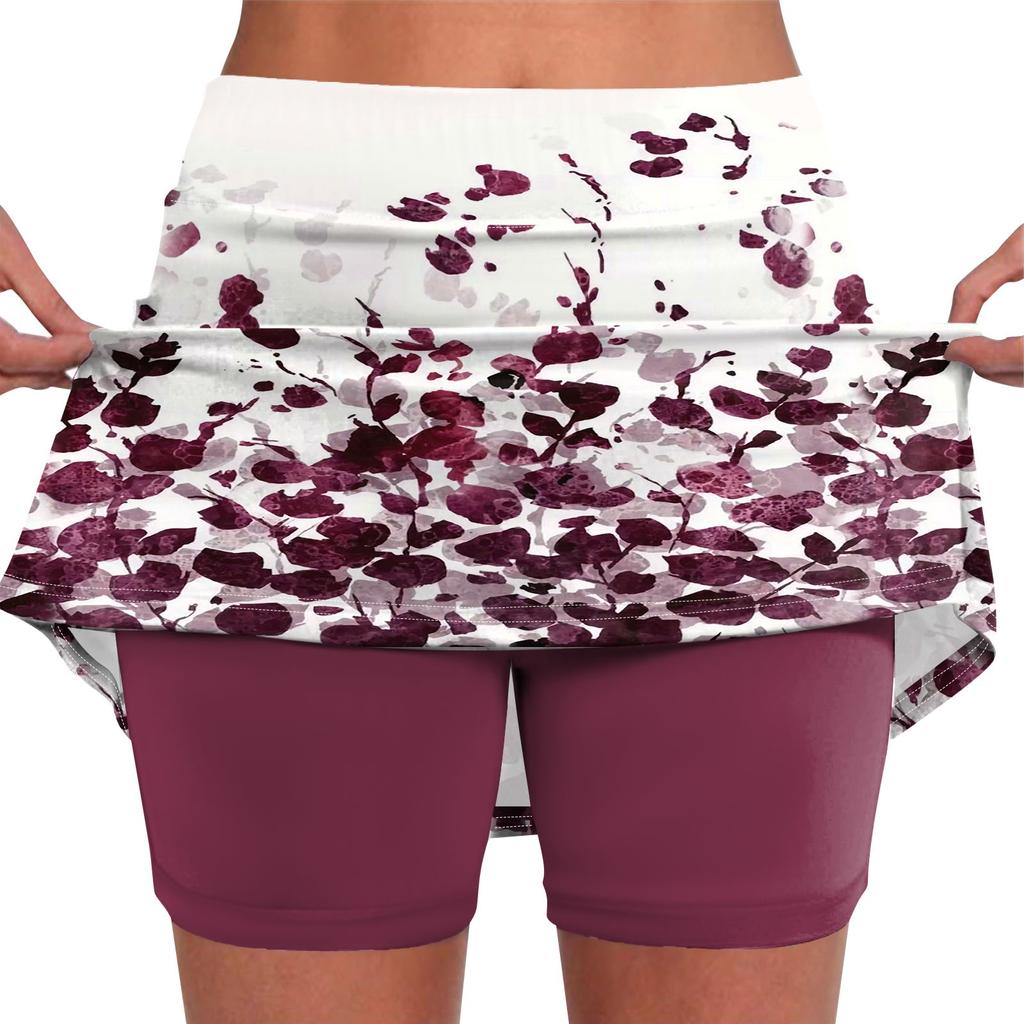 Эластичные брюки-кюлоты для йоги для женщин, спортивные шорты с принтом, легкие узкие однотонные бегуны с высокой талией