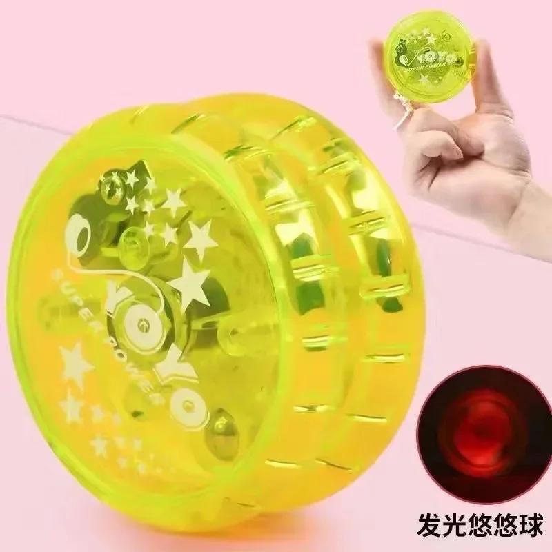 Magic Alloy Metal YoYo Professional High Speed Bearings Special Props Yoyo Luminescent Toy Gift for Beginner Boys Classic Toys
