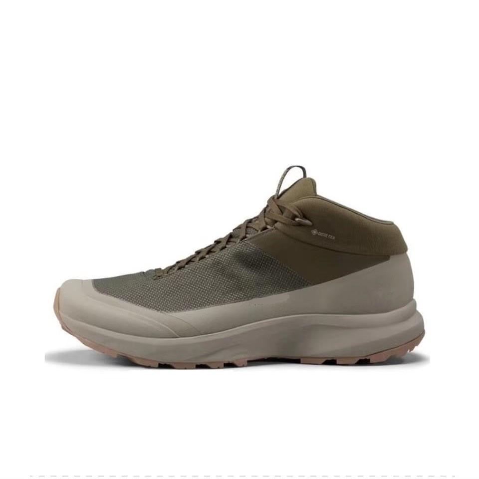 Autumn and winter mountaineering hiking shoes high-top outdoor waterproof and non-slip sports and leisure shoes men's off-road running shoes