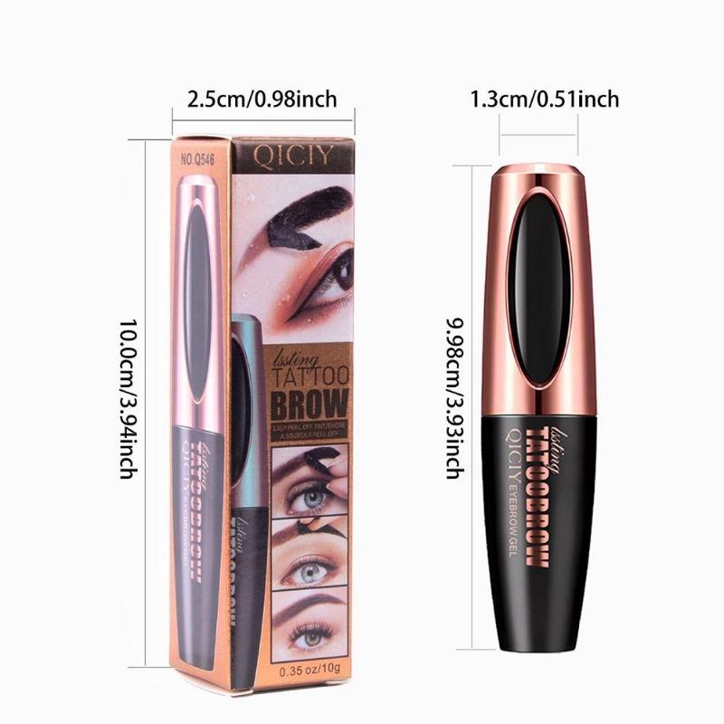 3-цветный корейский невыцветающий гель-краска для бровей Brow Lift