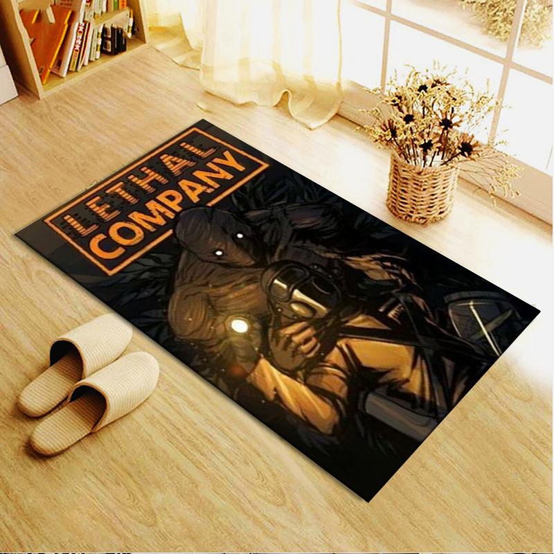Lethal Company Carpet Rug for Living Room Bedroom Home Sofa Decoration,Kids play Non-slip Floor Mat