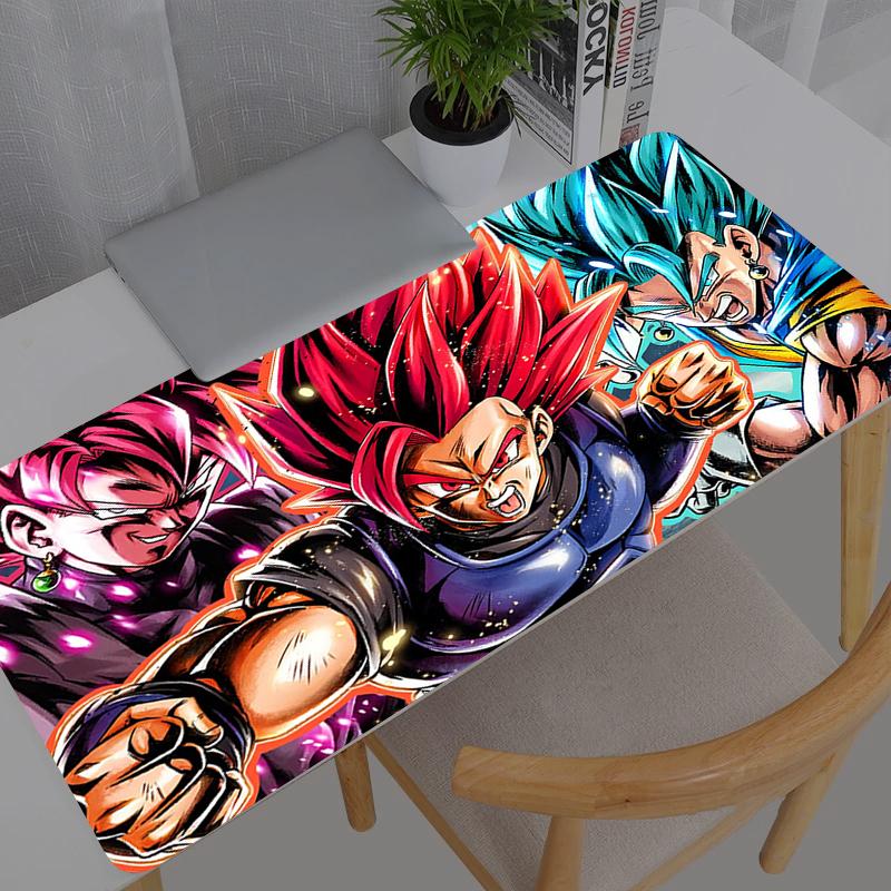 Большой Коврик для Мыши Dragon Ball Офисный Компьютерный Аниме XXL Коврик для Стола Стол Клавиатура Ноутбук Ковер Аксессуары Игровой Коврик для Мыши