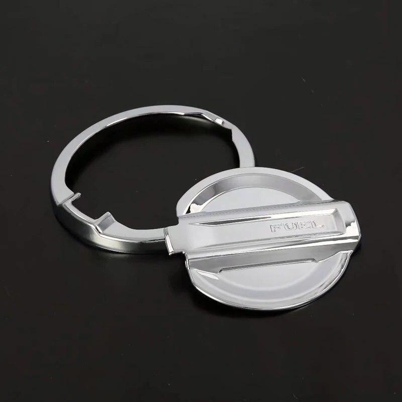 Для Jeep Wrangler JL 2018 ABS, хром или углеродное волокно, Стайлинг автомобиля, бак для топливного газа, дизельного масла, крышка, накладка, аксессуары