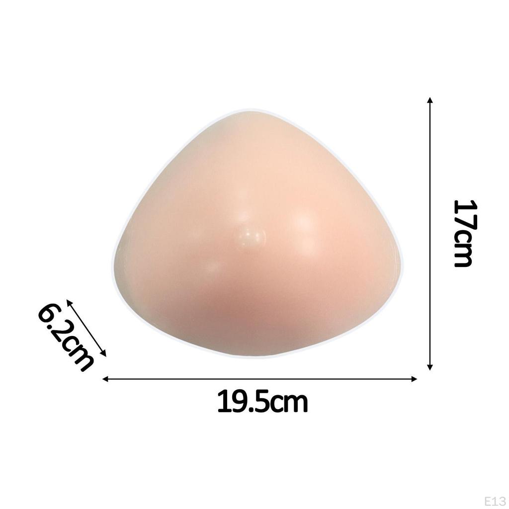 Силиконовая форма груди, поддельный вогнутый бюстгальтер для косплея трансгендеров