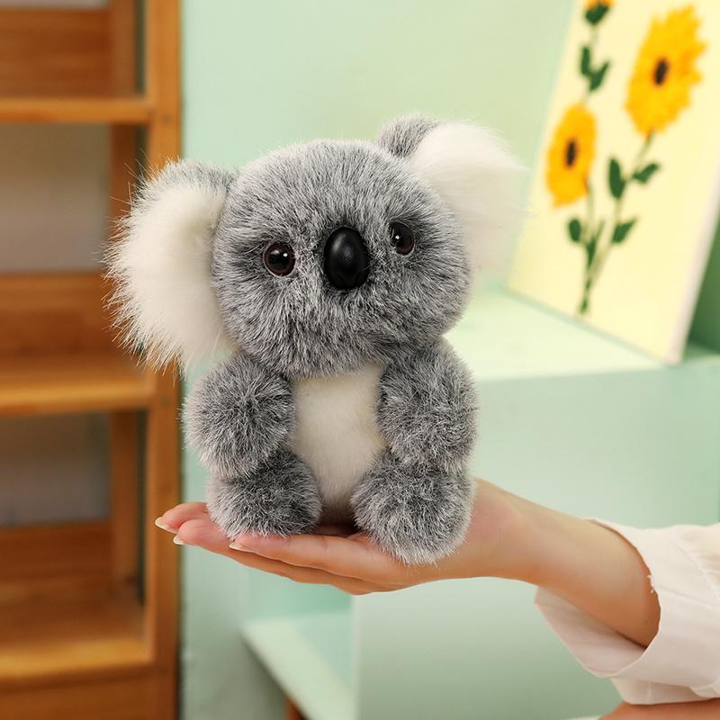 Милые Плюшевые Игрушки Коала из Австралии Пушистые Плюшевые Куклы Медведь Коала Мягкая Набивная Подушка-Животное Для Друга Подарок на День Рождения Рождество