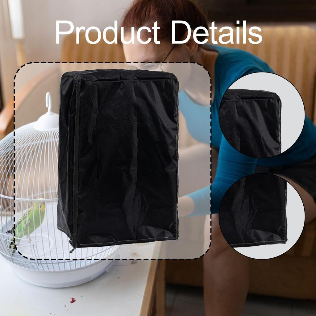 Bird Cage Cover Birdcage Protector Blackout for Night Breathable Parrot Macaw