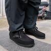 Clarks Ботинки Wallabee 'Черная замша' Мужские 261555177