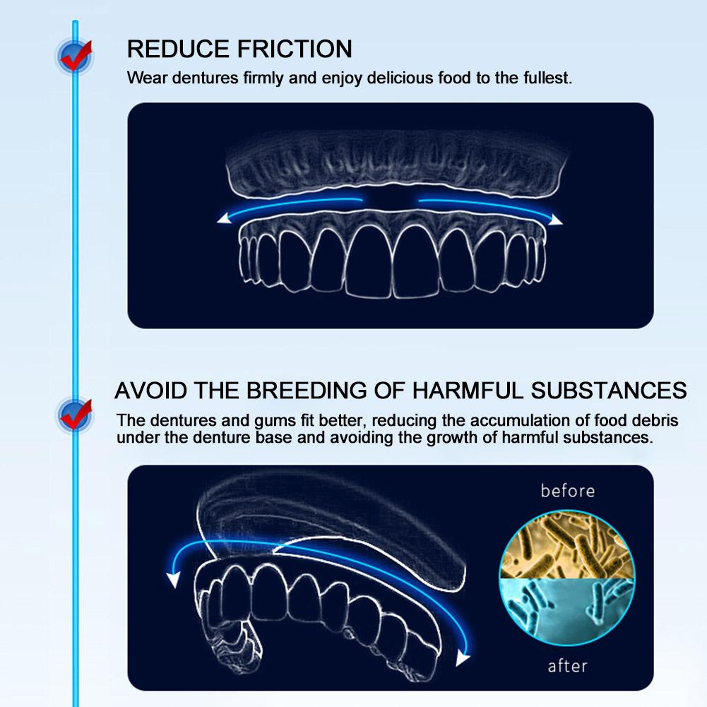 Клейкая подушка для зубных протезов, 30 подушечек в упаковке, нижняя, естественная, прочная, мягкая, фиксирующая лента, подушечки, удерживают K7Q0