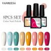 VANREESA 61 цвет, набор гель-лаков для ногтей, набор чистых гель-лаков для ногтей, УФ-светодиодная лампа, набор гель-лаков для ногтей, блестящий лак телесного цвета, стартовый маникюрный салон, подарки для женщин своими руками