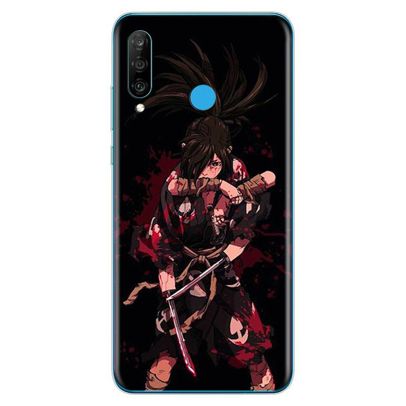 Мягкий силиконовый чехол из ТПУ с аниме Дороро для Huawei P40 P30 P20 Pro P10 P9 P8 Lite E Plus 2019 2017, чехол для телефона