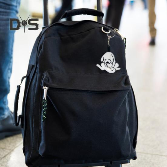 Брелок-подвеска Dog Lover Prank, забавный интерактивный дизайн, вращающийся шариковый брелок с гладким подшипником, игрушка для снятия стресса