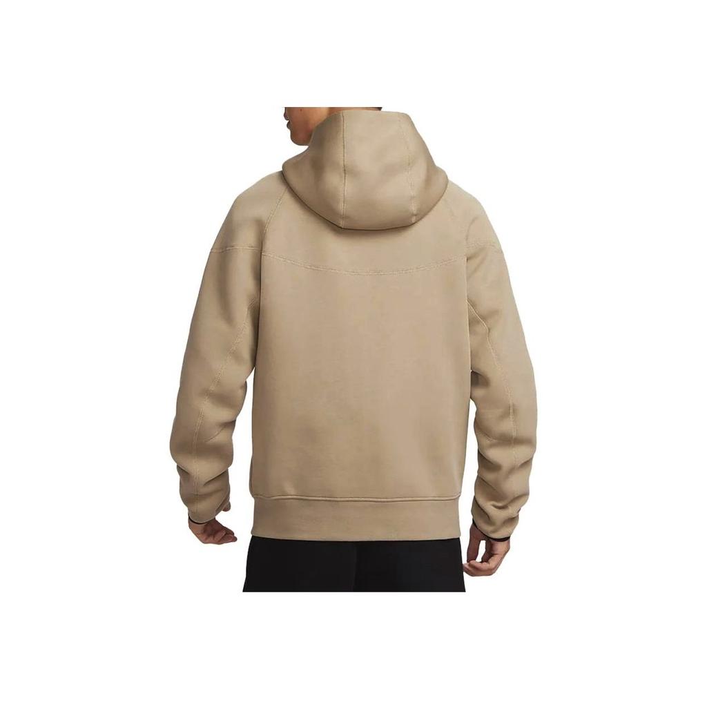 Nike Спортивная флисовая куртка Windrunner с капюшоном и принтом логотипа, мужская куртка цвета хаки FB7922-247