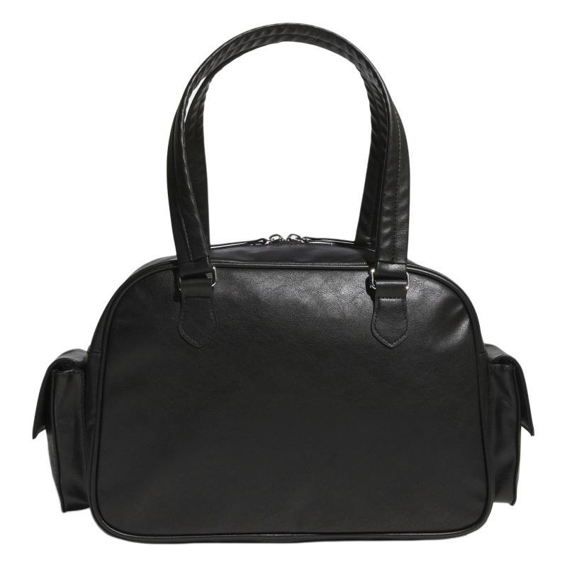 Adidas Оригинальная PU Байкерская сумка, Сумка через плечо Обычная Унисекс Черная Adidas JV9283