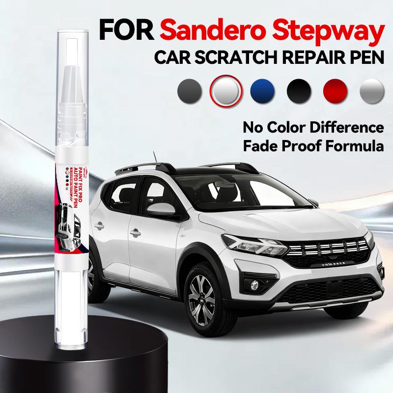 Purpose Vehicle Car Paint Repair Pen For 2013-2025 Dacia Sandero Stepway Paint Scratch Repair Accessories Blue Green Grey Red Wh