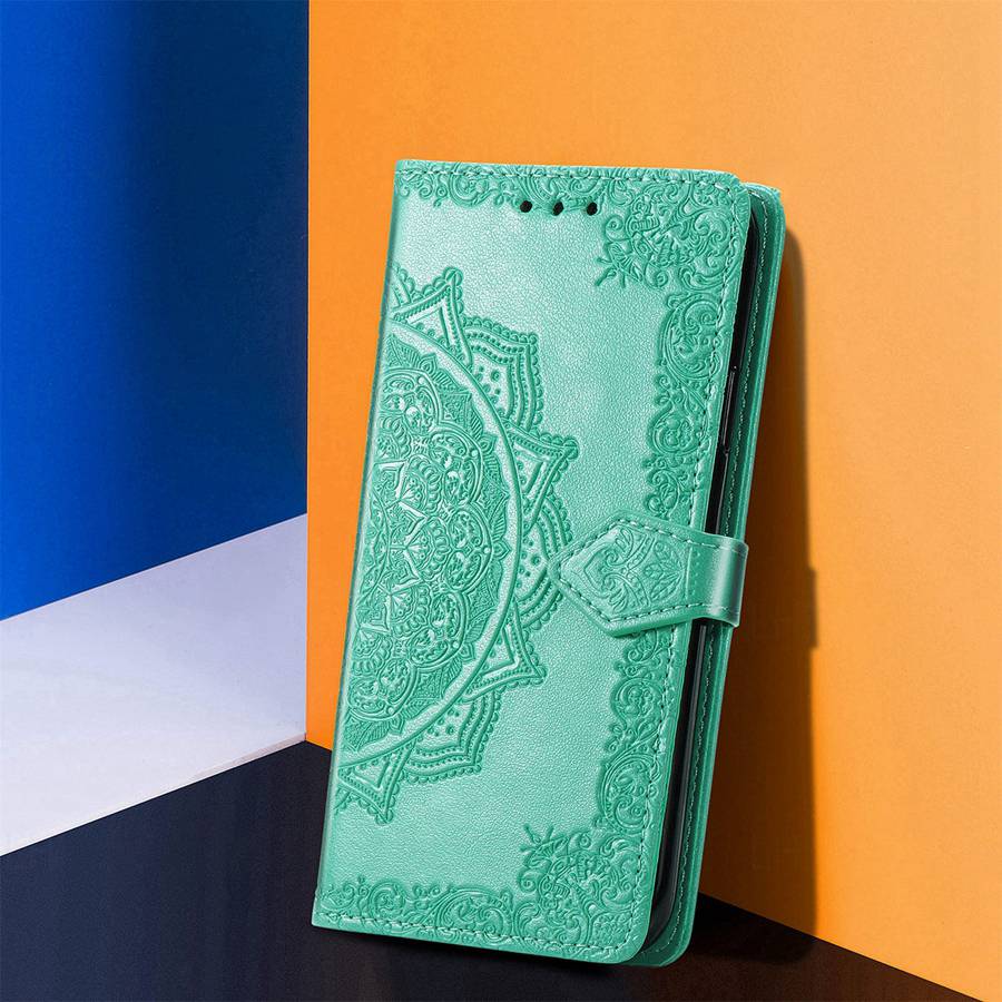 Кожаный чехол-книжка с цветочным узором для Motorola Edge 70 60 Fusion Moto G17 G57 Power G67 G77 G85 G56 5G G35 G86 G75 G54 G55 G34 G15 G06 G14 G24