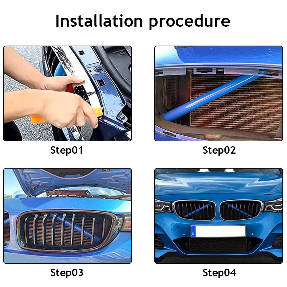 Накладка на переднюю решетку автомобиля для BMW F30 F31 F32 F33 F36 F20 F21 F22 F23 F07 F10 X3 X4 G20 G28 G30 M спортивный стиль