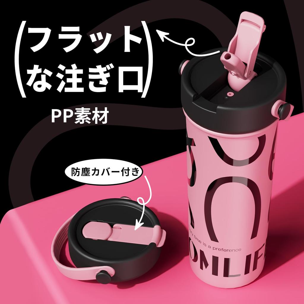 Кружка для воды GOOM с термотрубочкой из нержавеющей стали 316, термо-холодная вакуумная герметичная с рукописной надписью, спортивная бутылка для чая, бутылка, тамблер, крышка, бутылка, 600 мл,