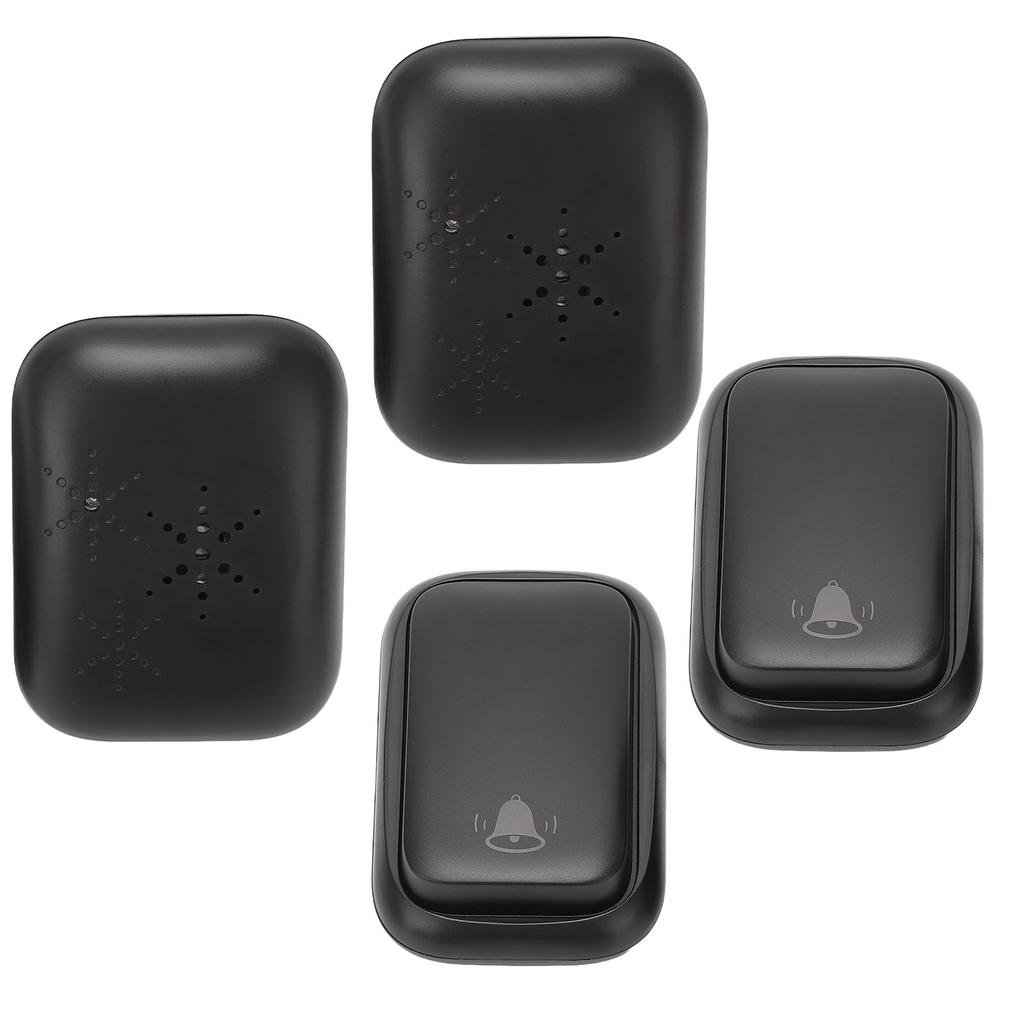 Беспроводной дверной звонок водонепроницаемый самогенерирующий громкий музыкальный дверной звонок для дома с вилкой США