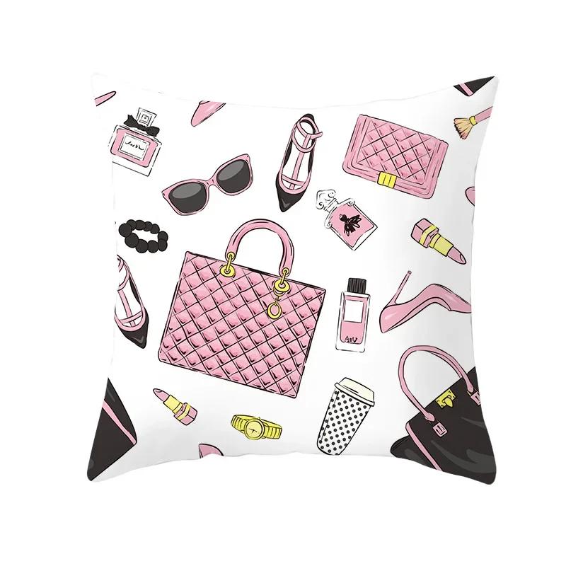 Чехол на подушку ко Дню святого Валентина Романтические свадебные украшения с принтом Чехол на подушку Наволочка Подарок на День святого Валентина