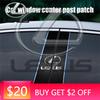Emblems Car Middle Column Scratch Protection Decorative Paster Stickers For Lexus IS RX NX ES LS GS UX LX LC RC GC GX IS250 IS30 ADT1