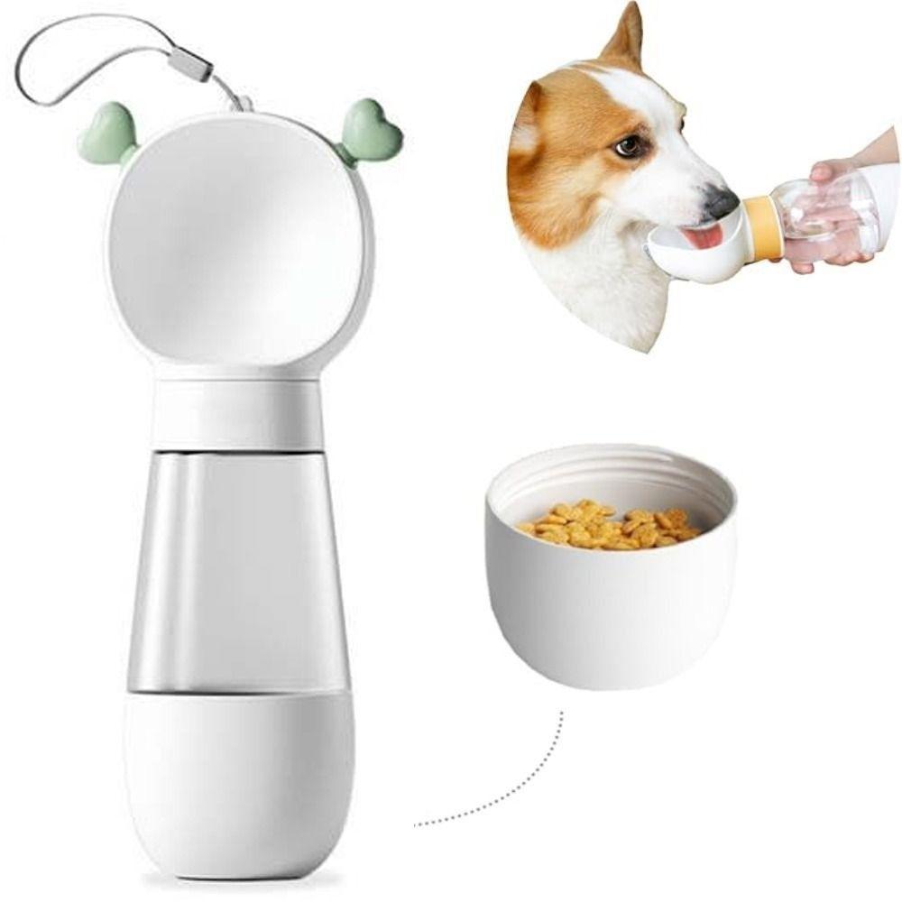 Cloud Shape Dog Water Dispenser 2 in 1 Pet Feeder Multipurpose Pet Drinking Bowl  Garden