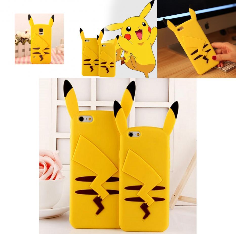 Силиконовый чехол для телефона Pokemon Pikachu для Samsung Galaxy Note3 с ударопрочной защитой