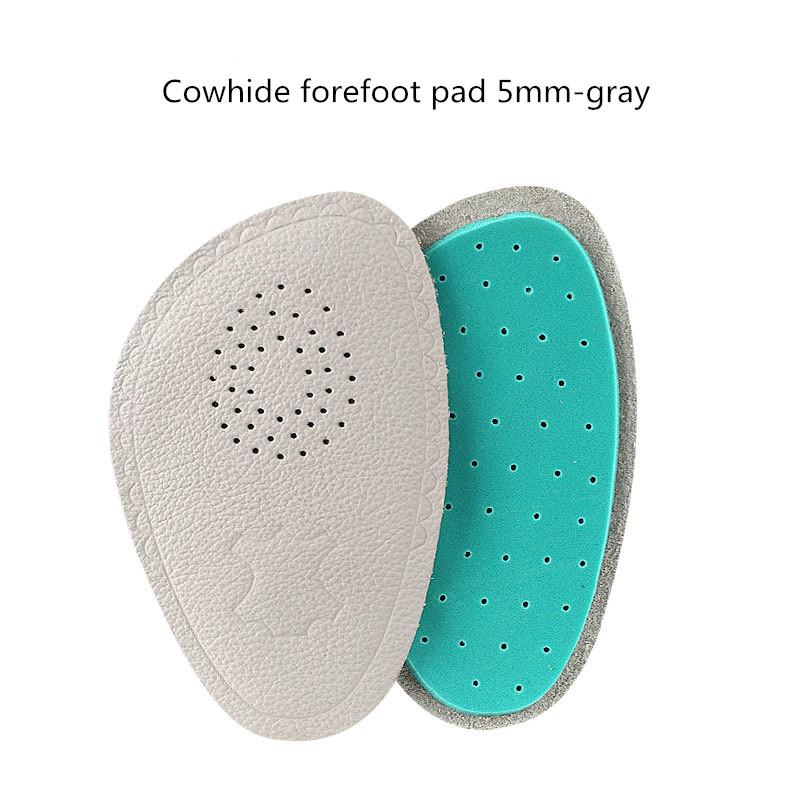 Кожаные стельки размером в полметра для передней части стопы, амортизирующие вставки, нескользящая дышащая обувь, подошва, подушка на высоком каблуке, регулируемый размер