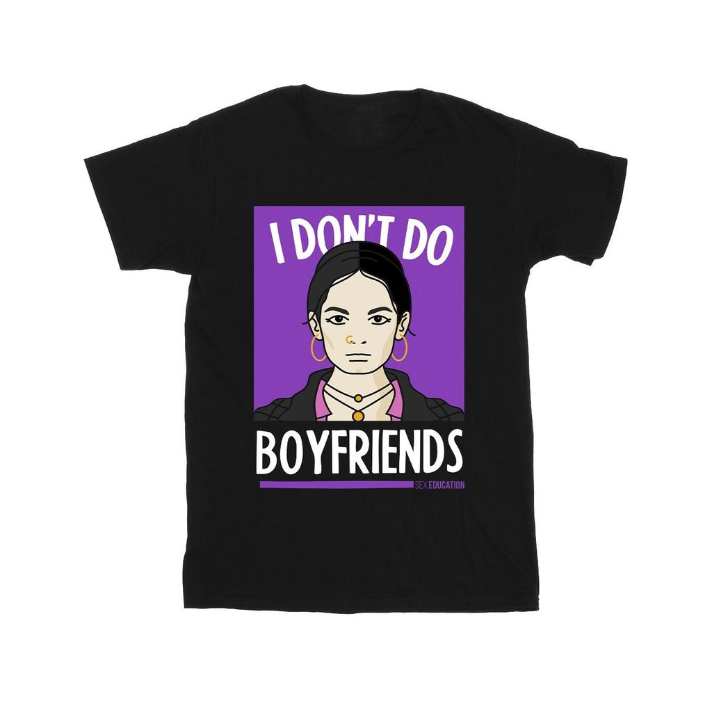 Netflix Mens Sex Education I Don´t Do Boyfriends T-Shirt