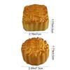 Square/Round Simulation Moon Cake PU Mid Autumn Window Food Decoration Moon Cake Mode  Store Window