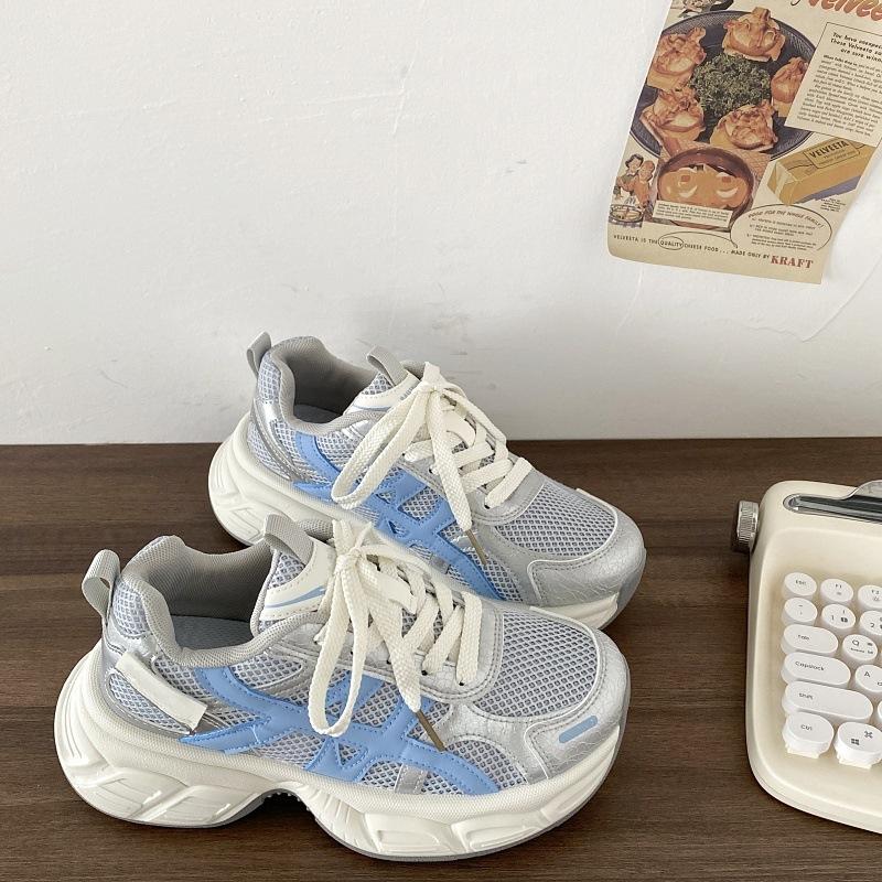 Новые женские повседневные кроссовки - для активного отдыха и путешествий, на толстой подошве, более дышащие, удобные, модные, нескользящие, с мягкой амортизацией.