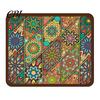 Machine Washable Drying Mat Bohemian Dish Mat, Super Absorbent Diatomaceous Earth Drainer Kitchen Sink Non-Slip Colorful Ethnic Heat Insulation