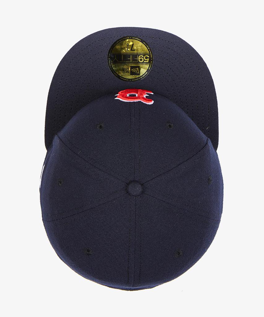 New Era Официальная кепка Boston Red Sox Fitted Game Navy