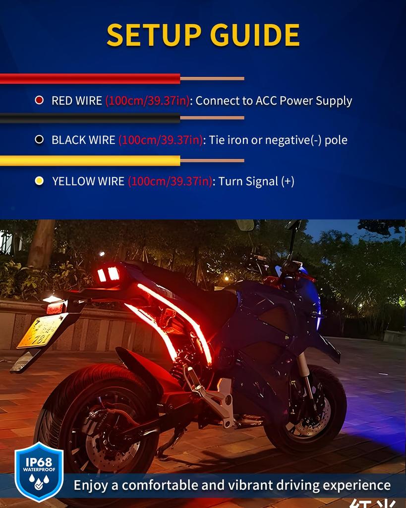Светодиодная лента DUOFU365 для капота автомобиля, ультратонкая, 2 цвета, переключение, последовательный поток, водонепроницаемая, боковое свечение, общий тип, капот, 2 шт.